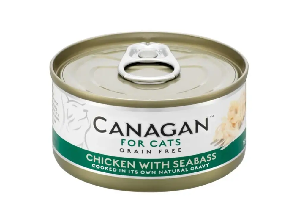Koupit Online Canagan Cat konz. - Kuře a mořský vlk 75 g