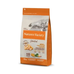 Nature´s variety selected pro koťata s kuřecím 1,25kg Nejlepší Volba