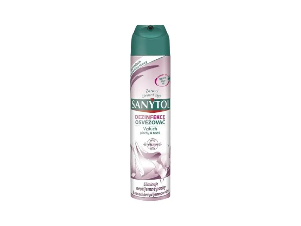 Sanytol dez.osvěž.vzduchu-květinová vůně 300 ml Ihned K Objednání