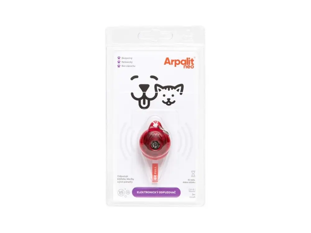 Arpalit Elektronický repelent pro psy a kočky 1 ks Dokud Zásoby Vydrží