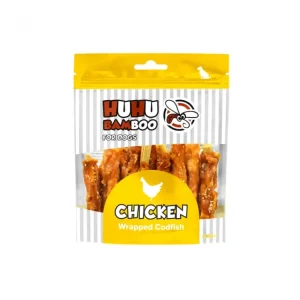 Huhubamboo tyčinky z tresky obalené kuřecím se sezamem 250 g Nejlepší Volba