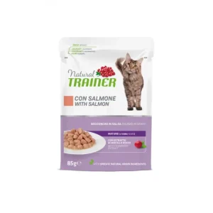 Bezpečná Platba Kapsička Trainer Natural CAT MATURE losos 85g