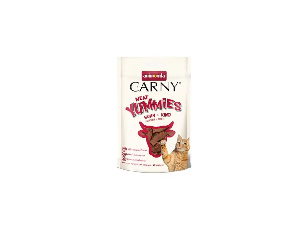 ANIMONDA Carny Adult Meat Yummies - kuře + hovězí 50 g Akční Nabídka