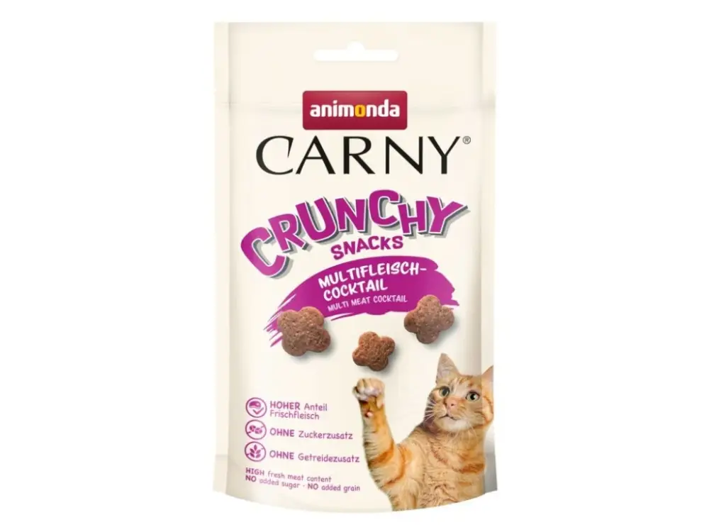Poslední Šance ANIMONDA Carny Crunchy Snacks - masový koktejl 50 g