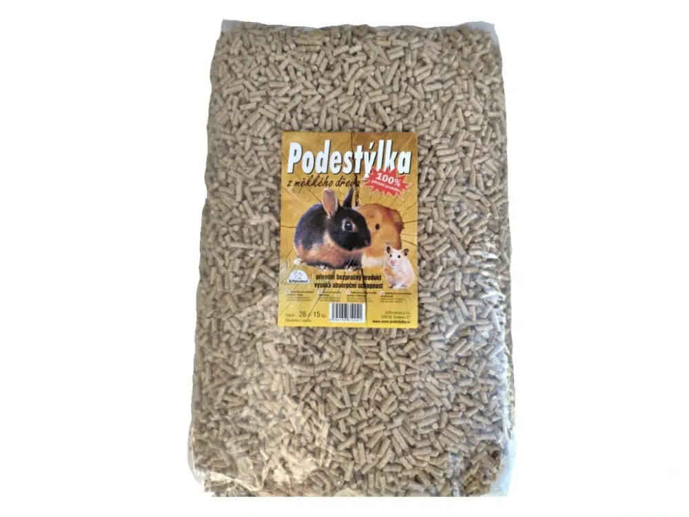 Dřevěná podestýlka JLP 26 l (15 kg) Bezpečná Platba