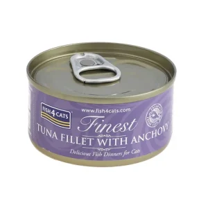 FISH4CATS Konzerva pro kočky Finest tuňák se ančovičkami 70 g Horká Nabídka