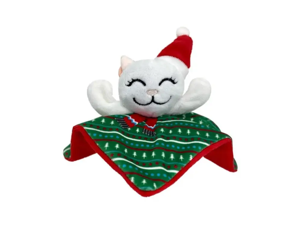 Cenová Bomba Hračka vánoč. KONG Holiday Crackles Santa Kitty