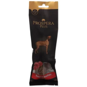 Pochoutka Prospera Plus Hovězí a surová kůže kroucená tyčinka 1ks 15cm Expresní Doručení