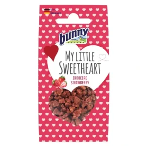 Bunny Nature srdíčka s jahodami 30 g Rychlé Dodání