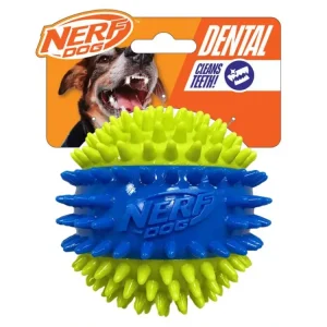 Vysoce Kvalitní NERF DOG Hračka pro psy pískací míček s hroty ve třech částech 9,5 cm