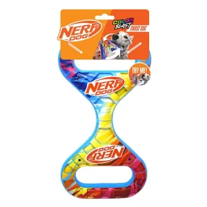 Oblíbený NERF DOG Hračka pro psy rotující táhadlo Infinity s barevným úchopem 27 cm