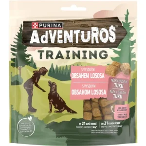 Purina Adventuros tréninkové pochoutky s příchutí lososa 250g Super Cena