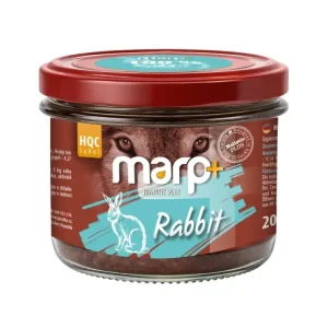 Marp 100% králík ve sklenici pro psy 200g Speciální Cena