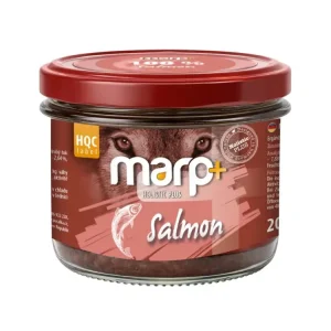 Tovární Cena Marp 100% losos ve sklenici pro psy 200g