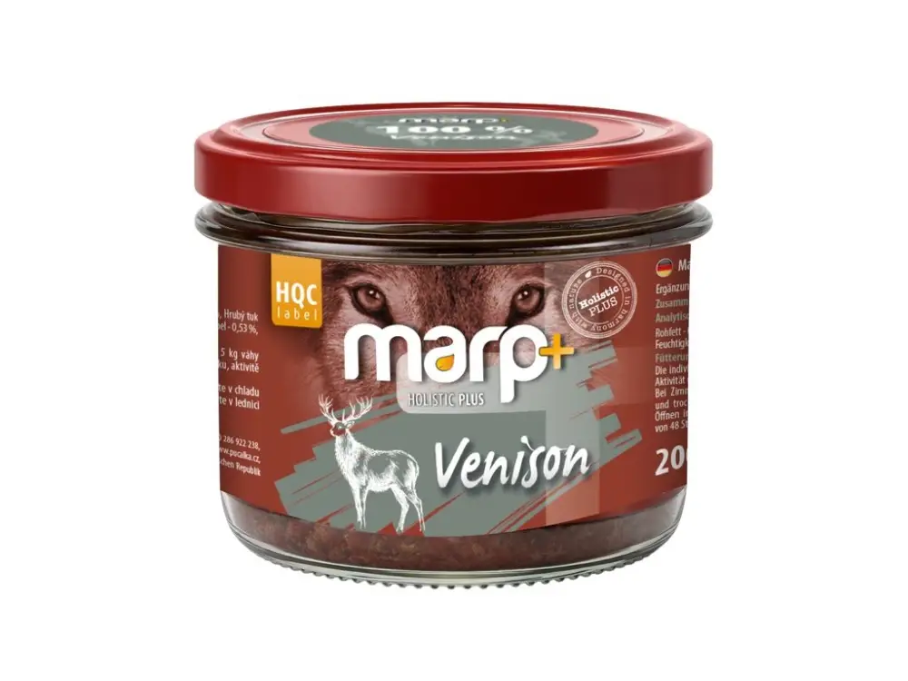 Marp 100% zvěřina ve sklenici pro psy 200g Cenová Bomba