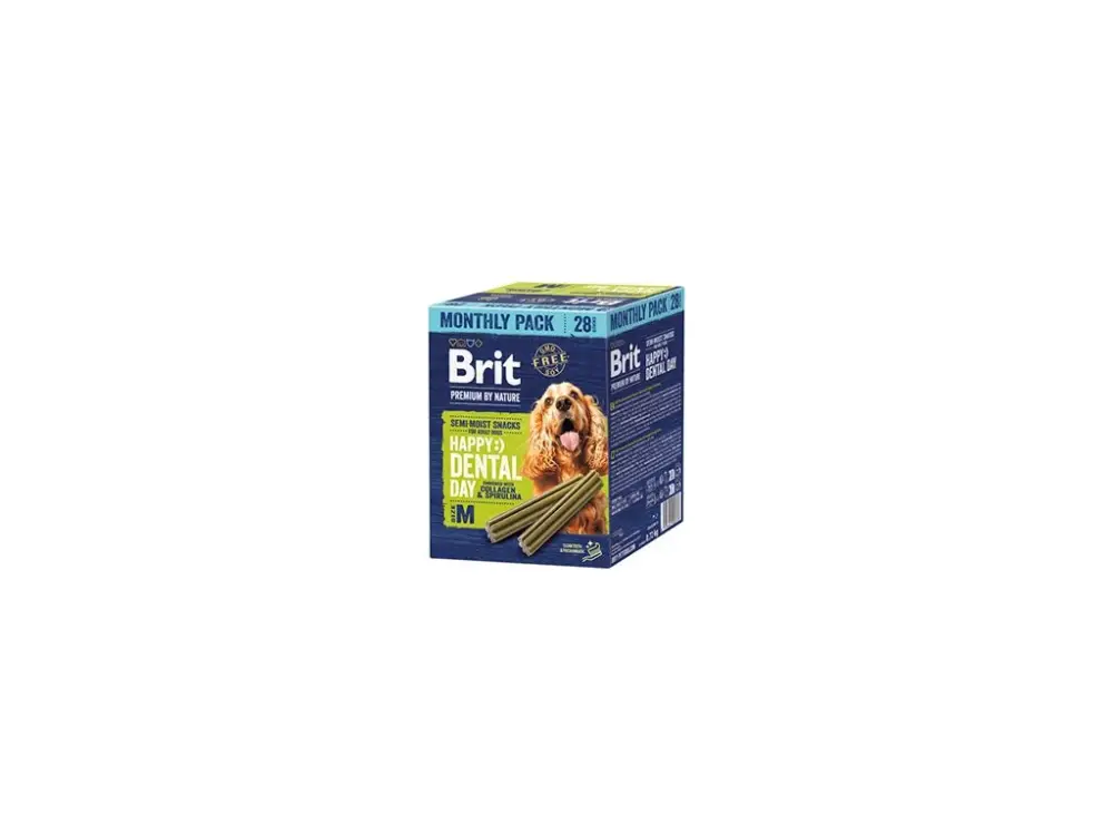 Poslední Šance Brit Premium Dog by Nature Dental Snacks M 28ks