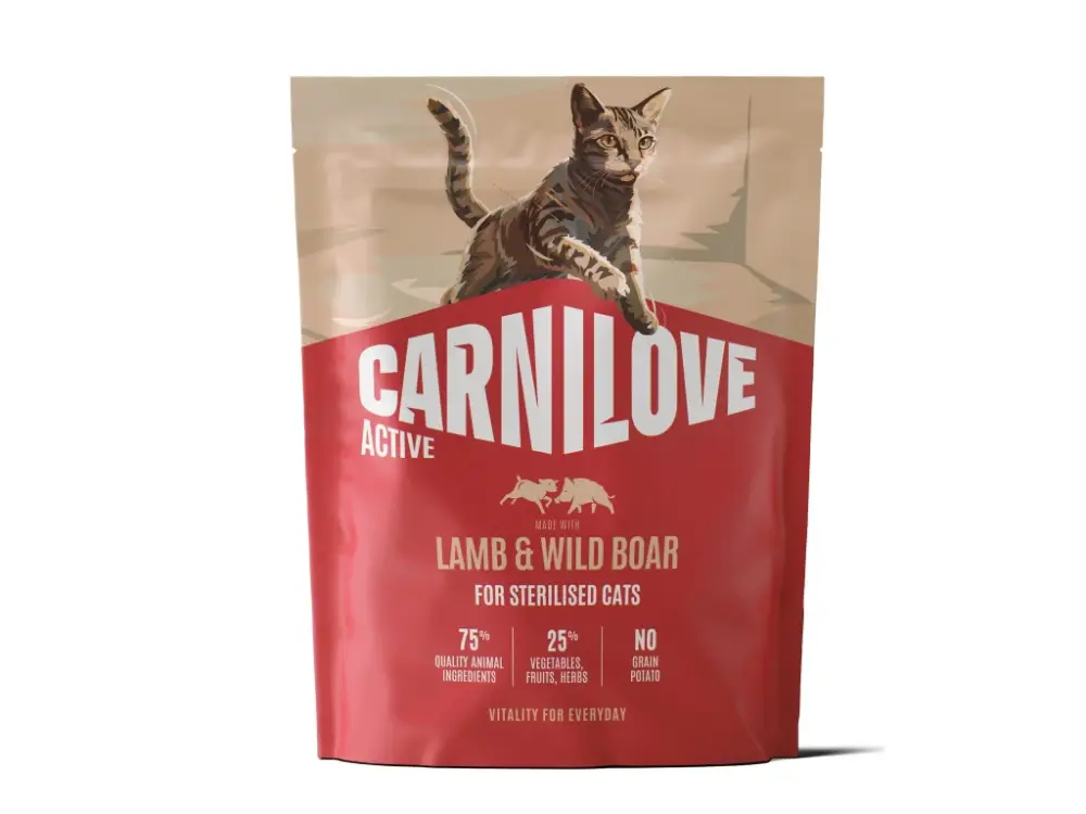 Expresní Doručení Carnilove Cat Active granule Jehněčí a divočák Sterilised Adult 400g