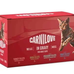 Carnilove Cat kapsička Gravy Multipack 12x85g Speciální Cena