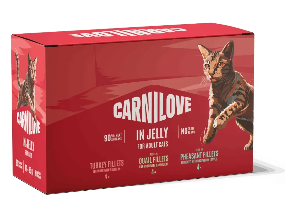 Carnilove Cat kapsička Jelly Multipack 12x85g Horká Nabídka