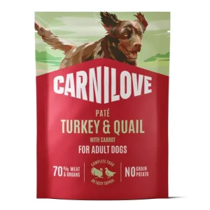 Carnilove Dog Kapsa Paté Krůta a křepelka + mrkev 300g Expresní Doručení