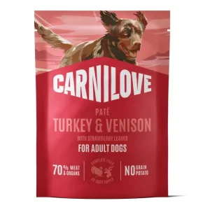 Carnilove Dog Kapsa Paté Krůta a zvěřina + jahody 300g Nejlepší Volba