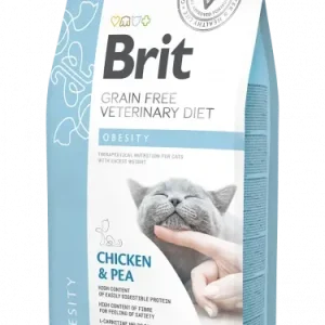 Brit gf veterinární diety pro kočky Obezita 5 kg Akce