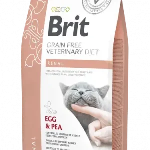 Brit gf veterinární diety pro kočky Renal 5 kg Sleva