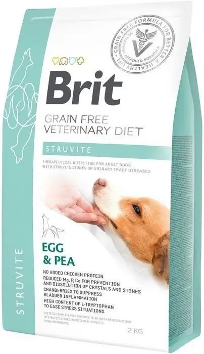Brit GF veterinární výživa pro psy Struvite 2 kg Jen Po Omezenou Doba