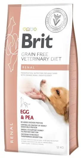 Brit gf veterinární diety pro psy Renal 12 kg Speciální Cena