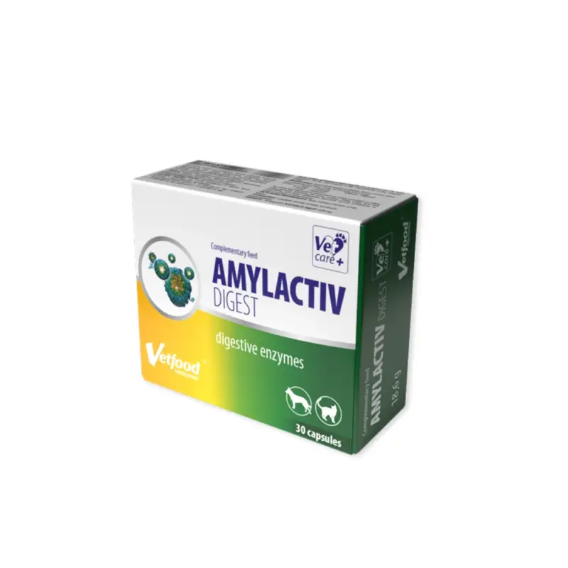 Akční Cena VETFOOD Amylactiv Digest 30 kaps.