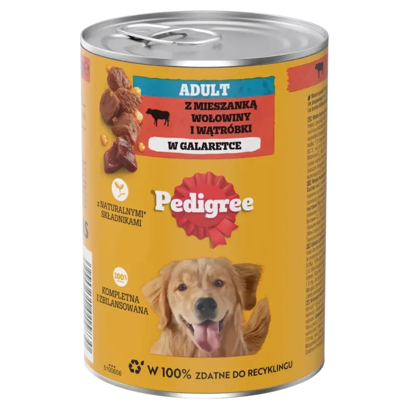 Objednat Nyní Pedigree Adult konzerva hovězí 400 g