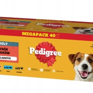 PEDIGREE Adult sáček 40x100g Mix of Flavors - mokré krmivo pro psy v želé Značkový