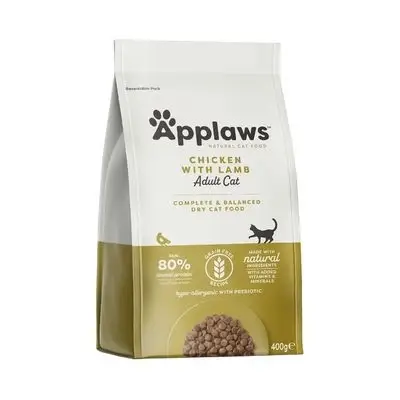 Novinka Applaws cat Adult Kuře s jehněčím 400 g