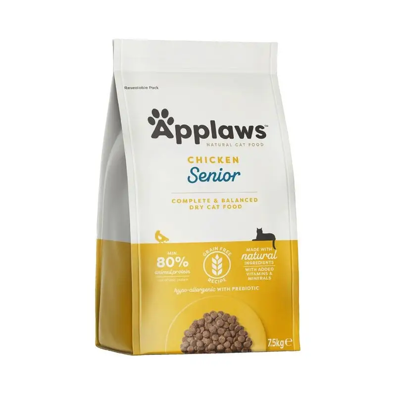 Applaws cat Senior Chicken 7,5 kg Vysoce Kvalitní