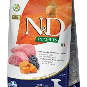 Farmina N&D Pumpkin DOG Puppy Mini Lamb & Blueberry 2,5kg Hit Sezóny