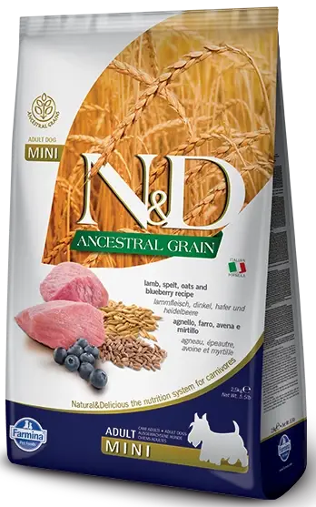 Akční Nabídka Farmina N&D Dog Lamb & Blueberry Adult Mini 7kg