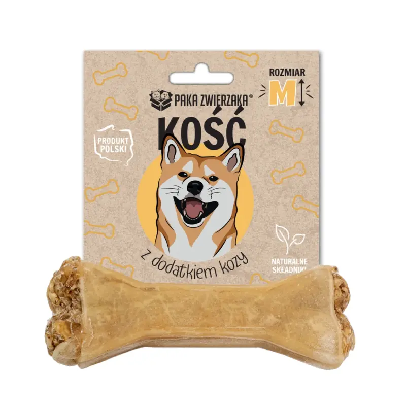 Ověřený Paka Zwierzaka KOST S PŘÍDAVKEM KOZÍHO MASA (M)