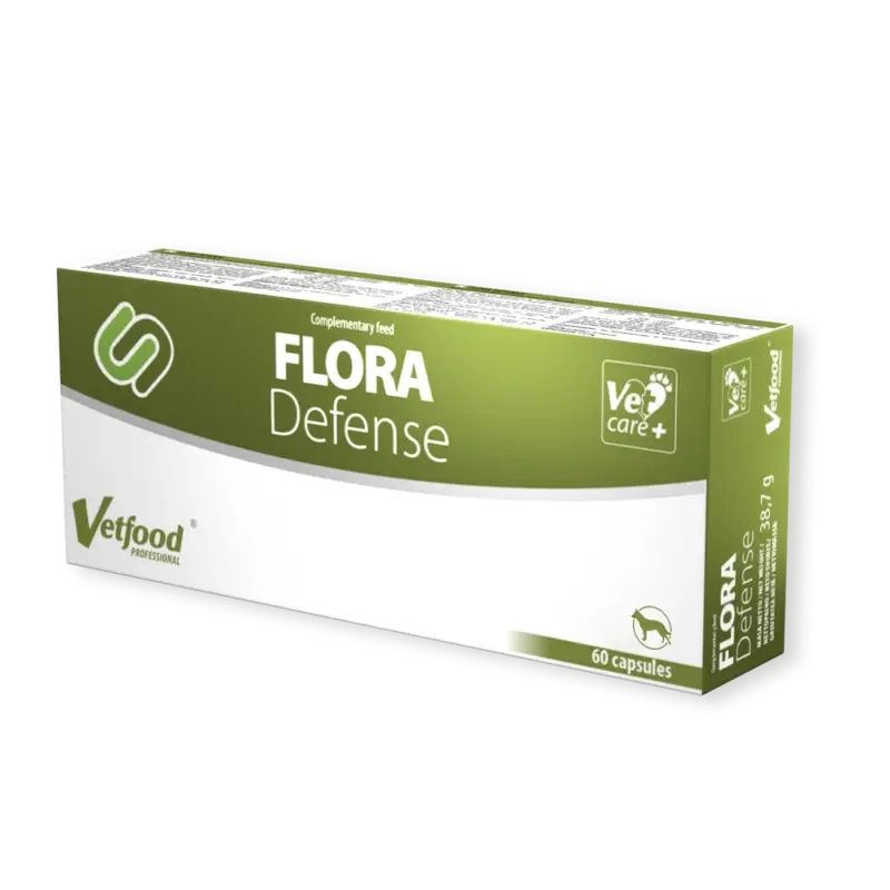 Tovární Cena VETFOOD Flora Defense 60 kapslí