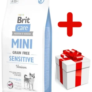 Značkový BRIT CARE Mini Grain-Free Sensitive 7kg + PŘEKVAPENÍ ZDARMA !!!