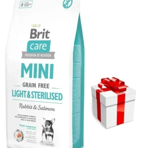 BRIT CARE Mini Grain-Free Light&Sterilised 7kg + Překvapení pro psa Koupit Online