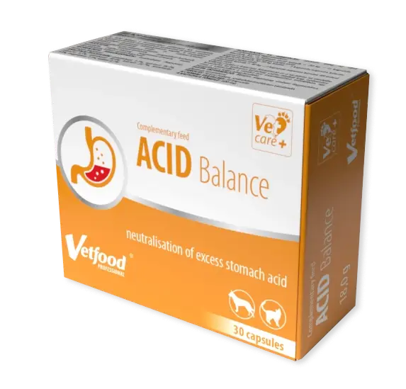 Vrácení Zdarma VETFOOD Acid Balance 30 kapslí