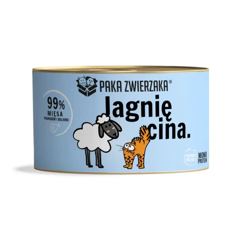 Akce Paka Zwierzaka - mokré jehněčí krmivo 200g