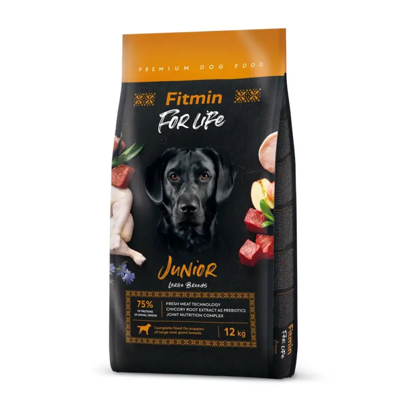 Fitmin Dog For Life Junior Large 12 kg + PŘEKVAPENÍ ZDARMA !!! Ověřený
