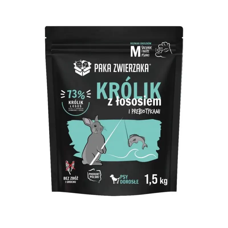 Oblíbený Paka Zwierzaka - Sedmé nebe - Králík s lososem 1,5kg