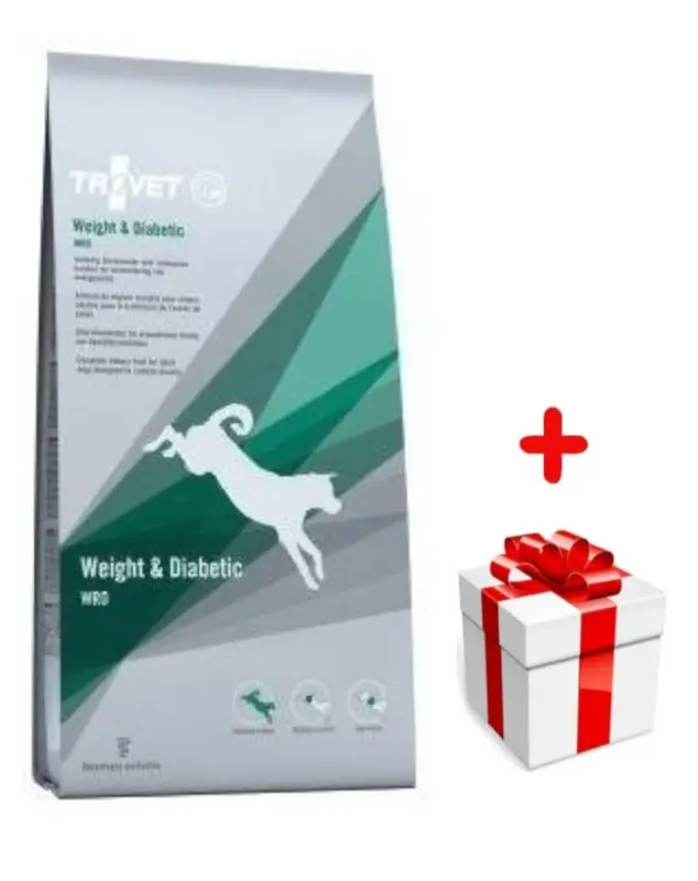 Akční Nabídka TROVET WRD Weight & Diabetic 12,5kg + PŘEKVAPENÍ ZDARMA !