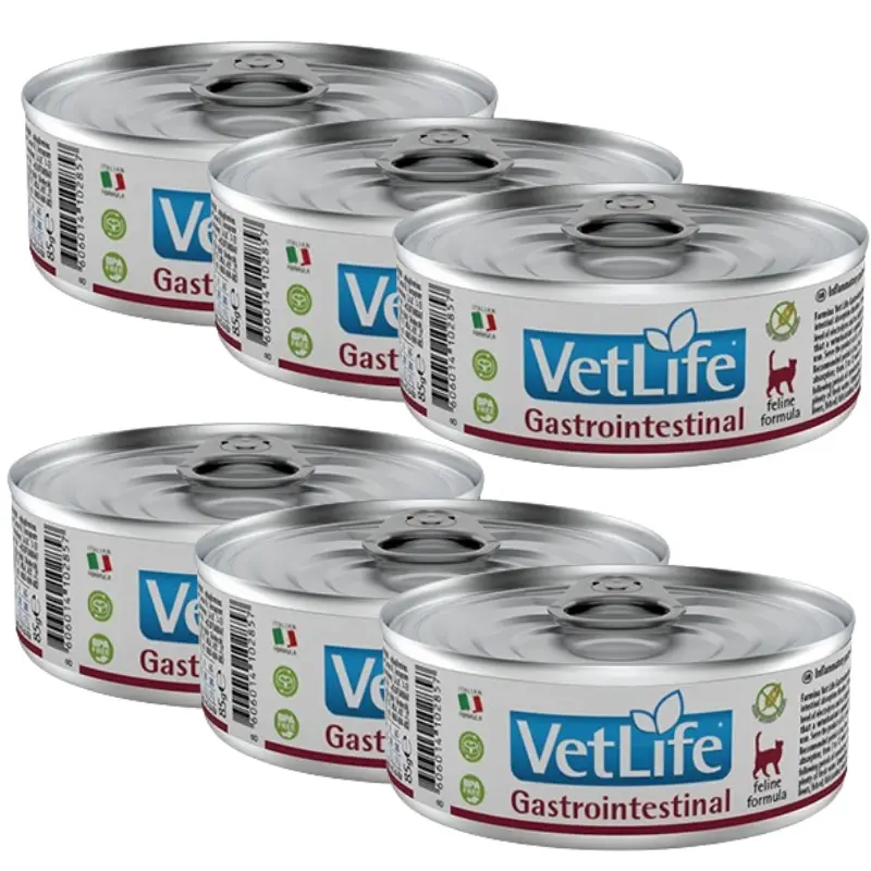 Farmina Vet Life Gastrointestinal Cat 6x85g Kup Teď