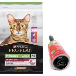 PURINA Pro Plan Cat Sterilised Duck & Liver 10kg + Váleček na oděvy GRATIS!! Dokud Zásoby Vydrží