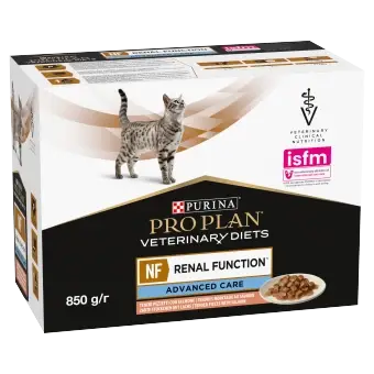 PURINA Veterinary PVD NF Renal Function Cat10x85g - salmon Omezená Nabídka