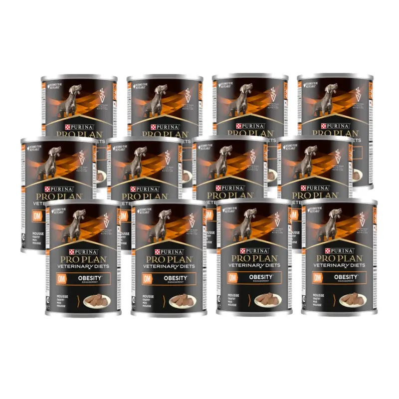 Must-Have PURINA Veterinary PVD OM Obesity Management 12x400g