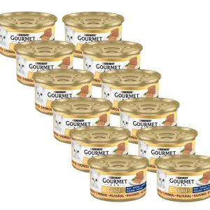 Purina Gourmet Gold pěna s krůtím masem 12x85g Pouze Dnes